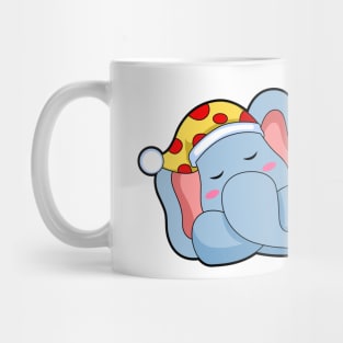 Elephant Sleeping Pyjamas Mug